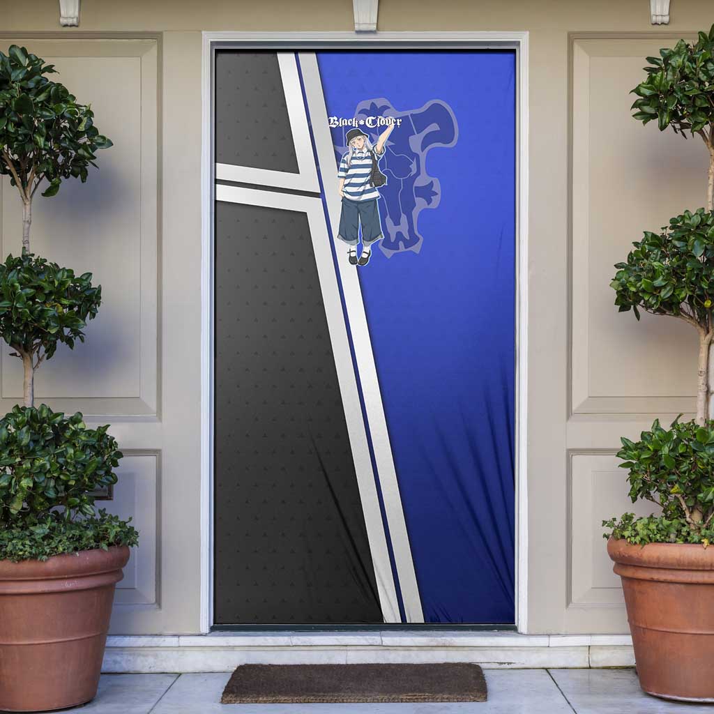Black Clover Noelle Silva Door Cover Urban Streetwear Anime Style