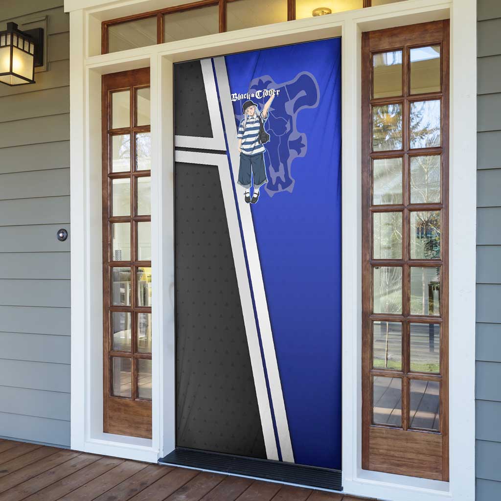 Black Clover Noelle Silva Door Cover Urban Streetwear Anime Style