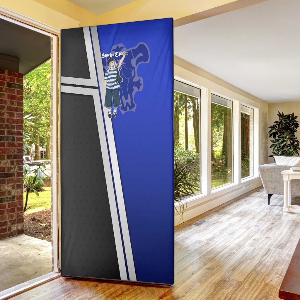 Black Clover Noelle Silva Door Cover Urban Streetwear Anime Style