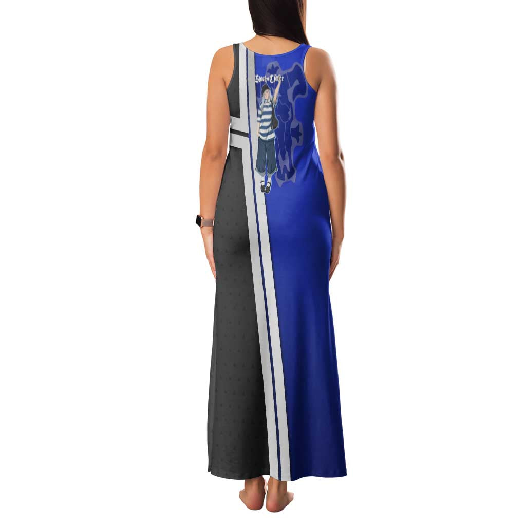 Black Clover Noelle Silva Family Matching Tank Maxi Dress and Hawaiian Shirt Urban Streetwear Anime Style