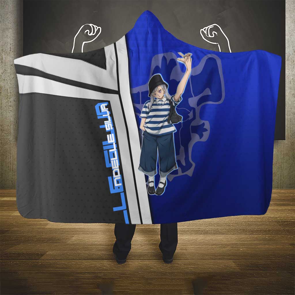 Black Clover Noelle Silva Hooded Blanket Urban Streetwear Anime Style