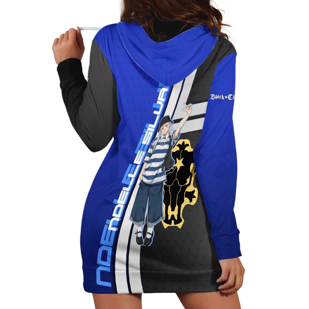 Black Clover Noelle Silva Hoodie Dress Urban Streetwear Anime Style