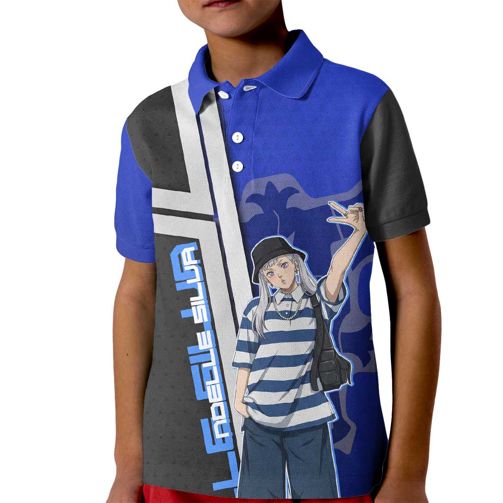Black Clover Noelle Silva Kid Polo Shirt Urban Streetwear Anime Style
