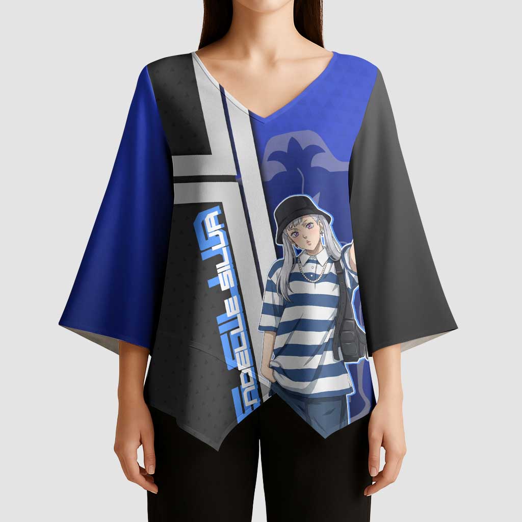 Black Clover Noelle Silva Kimono Sleeve Blouse Urban Streetwear Anime Style