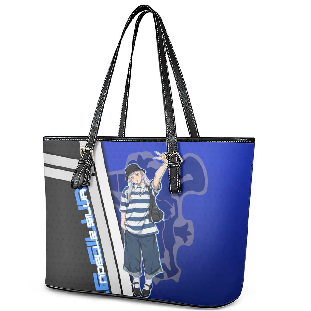 Black Clover Noelle Silva Leather Tote Bag Urban Streetwear Anime Style