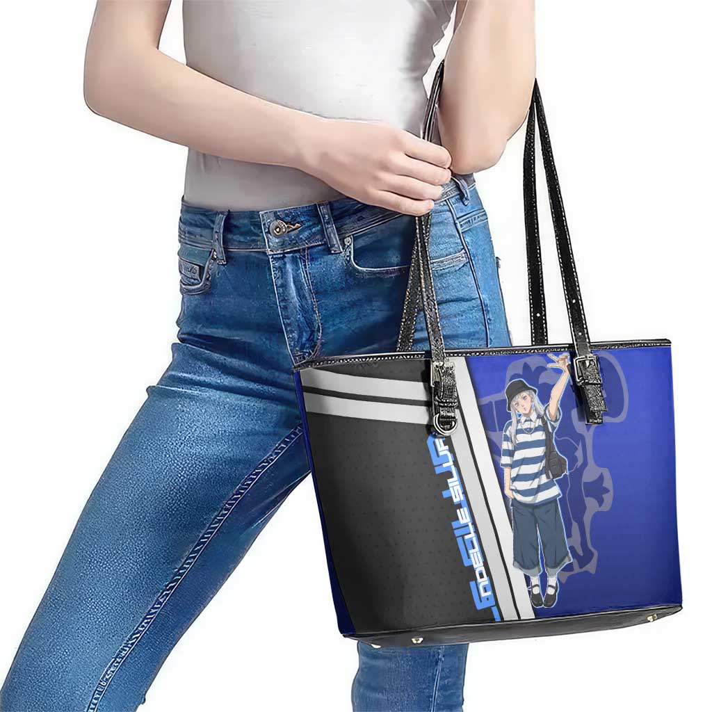Black Clover Noelle Silva Leather Tote Bag Urban Streetwear Anime Style