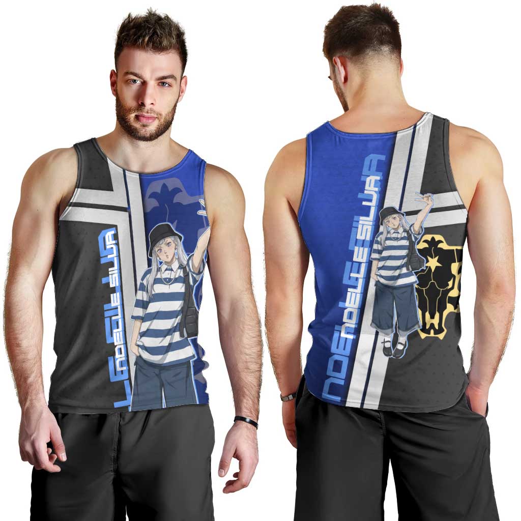 Black Clover Noelle Silva Men Tank Top Urban Streetwear Anime Style