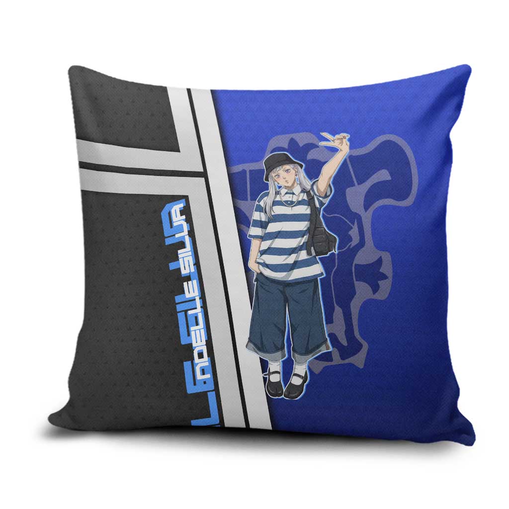 Black Clover Noelle Silva Pillow Cover Urban Streetwear Anime Style