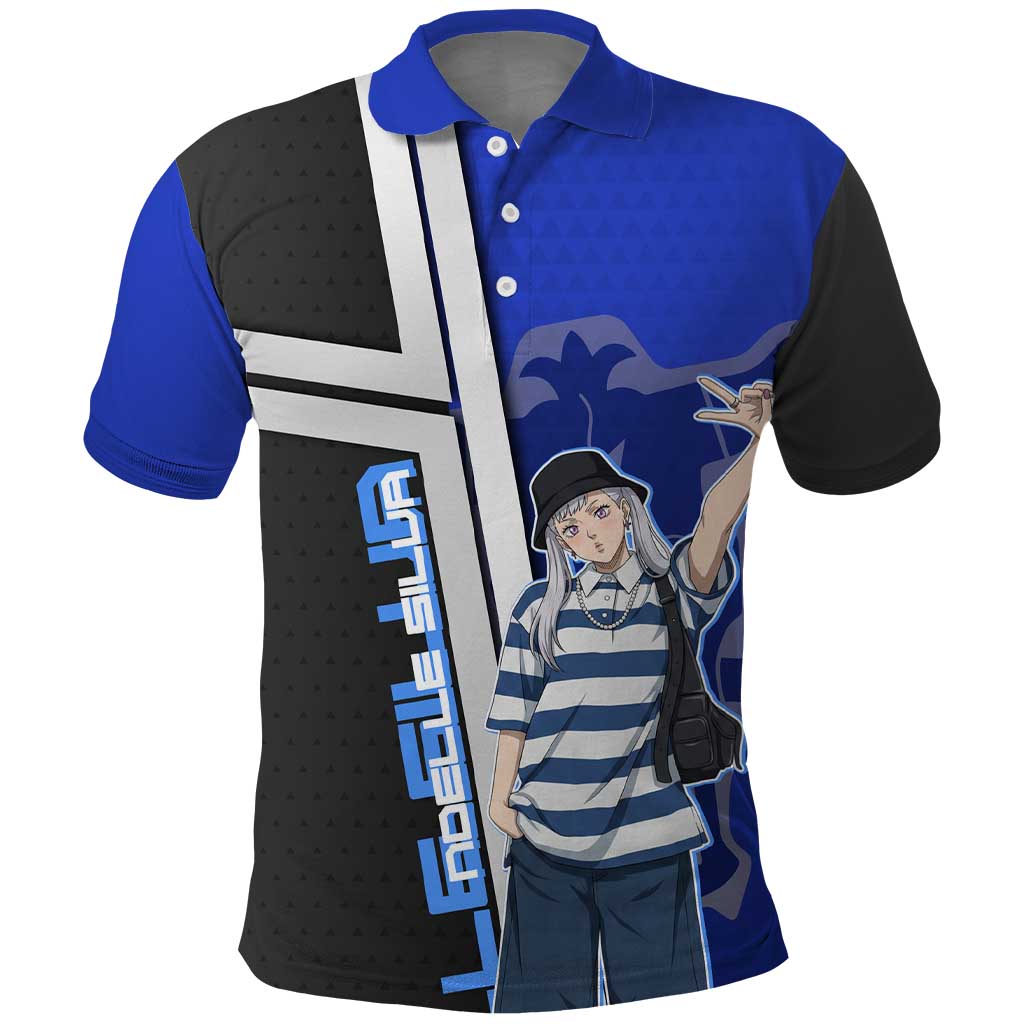 Black Clover Noelle Silva Polo Shirt Urban Streetwear Anime Style