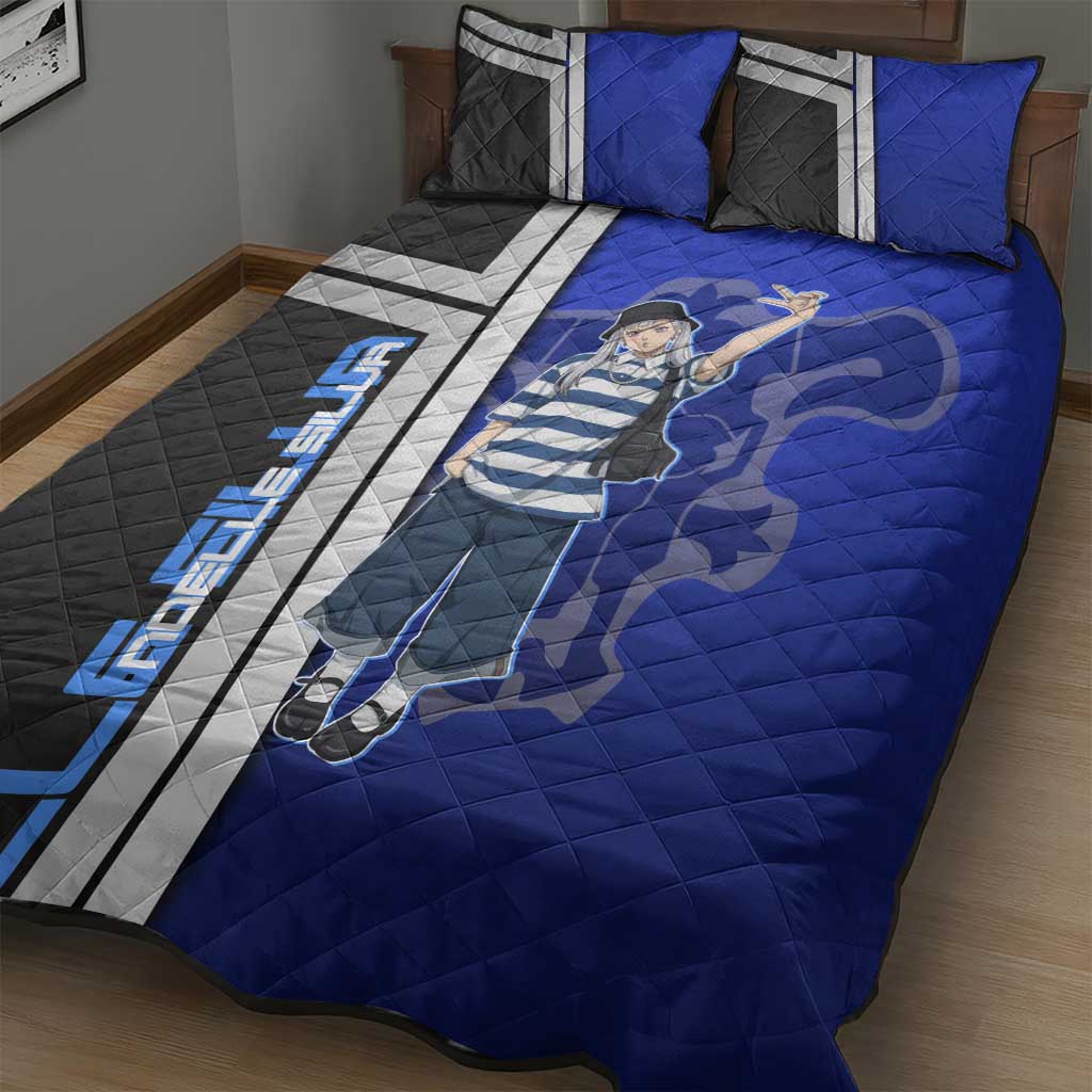 Black Clover Noelle Silva Quilt Bed Set Urban Streetwear Anime Style