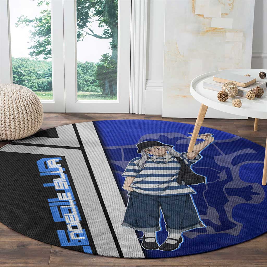 Black Clover Noelle Silva Round Carpet Urban Streetwear Anime Style