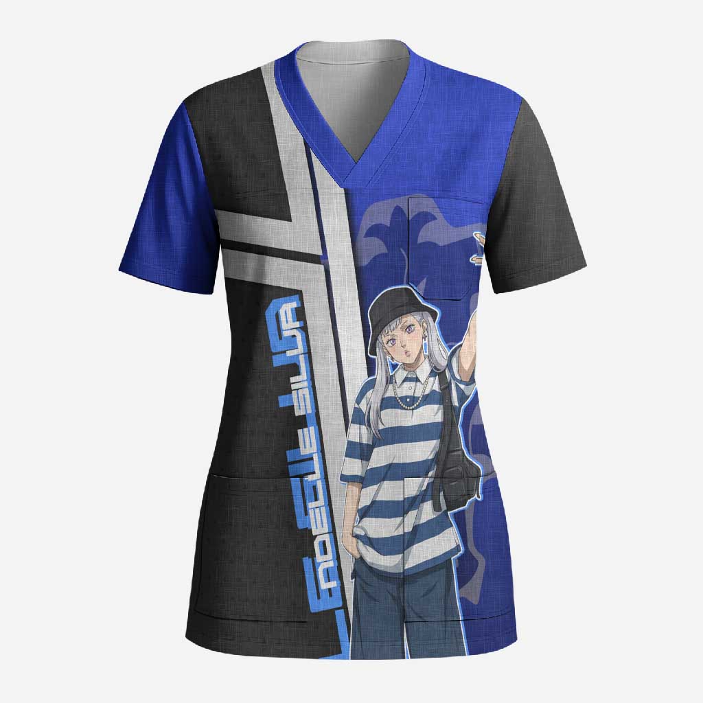 Black Clover Noelle Silva Scrub Top Urban Streetwear Anime Style