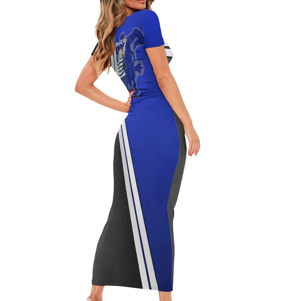 Black Clover Noelle Silva Short Sleeve Bodycon Dress Urban Streetwear Anime Style