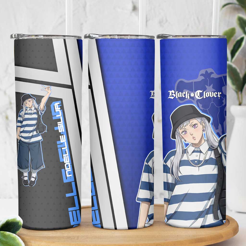 Black Clover Noelle Silva Skinny Tumbler Urban Streetwear Anime Style