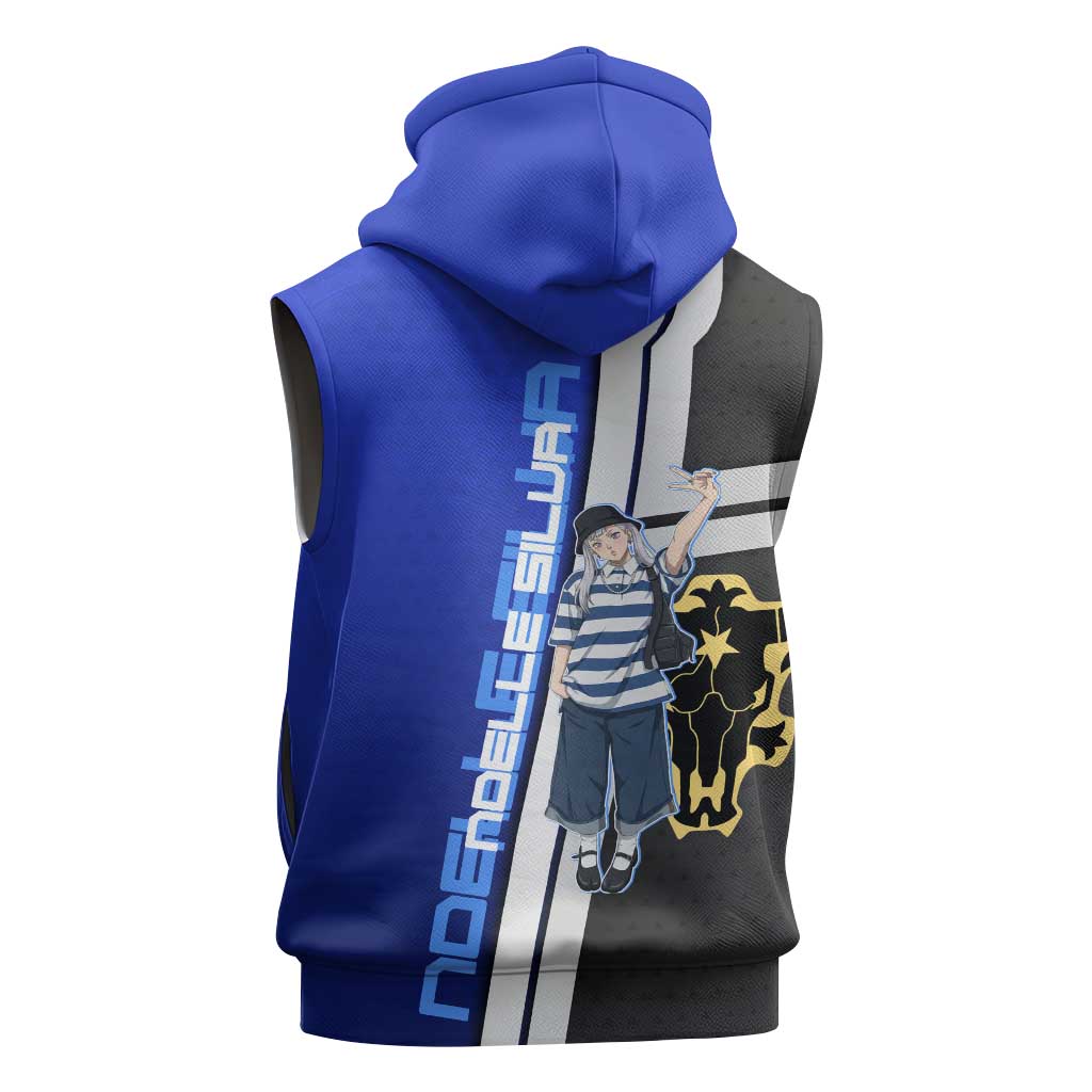 Black Clover Noelle Silva Sleeveless Hoodie Urban Streetwear Anime Style