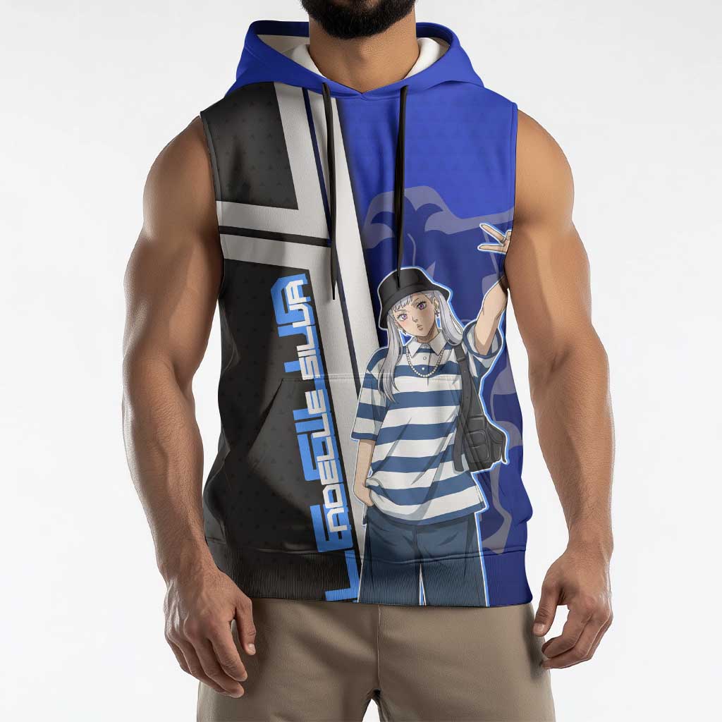 Black Clover Noelle Silva Sleeveless Hoodie Urban Streetwear Anime Style