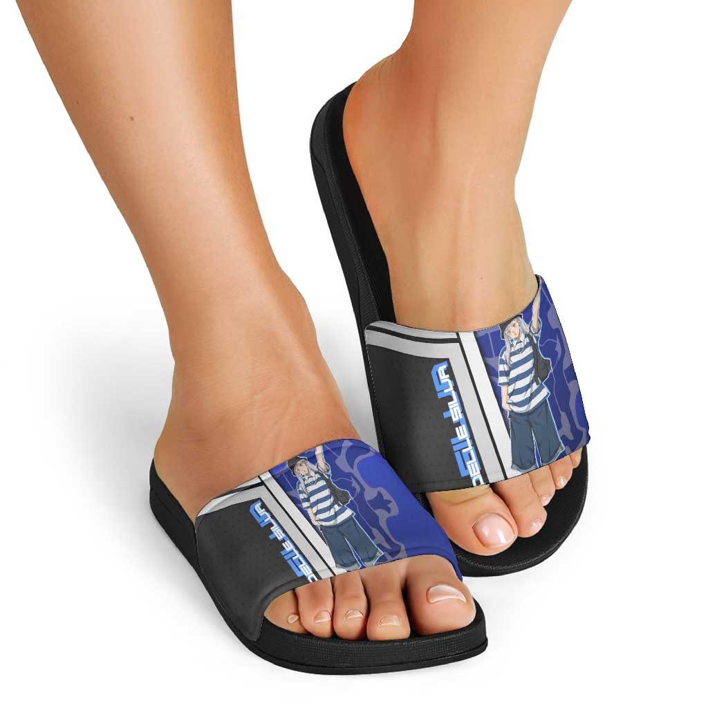 Black Clover Noelle Silva Slide Sandals Urban Streetwear Anime Style