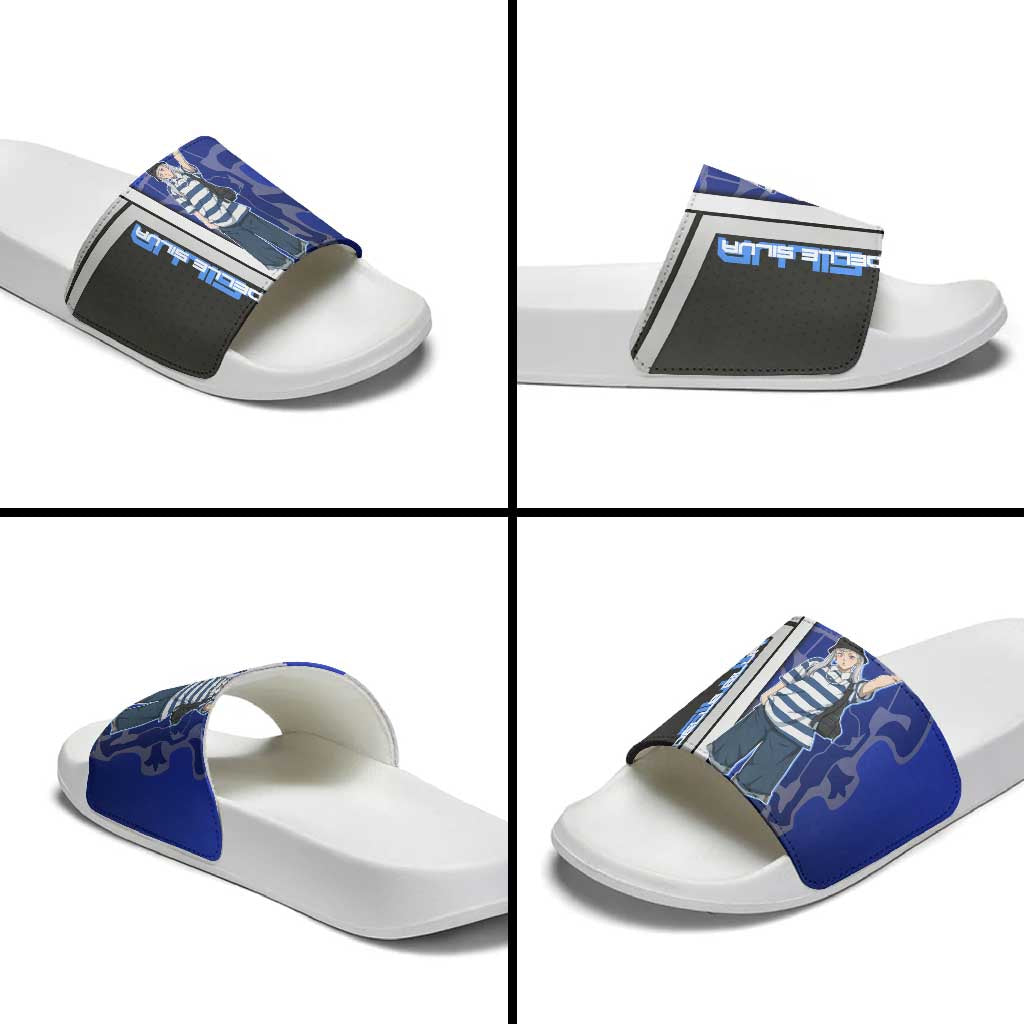 Black Clover Noelle Silva Slide Sandals Urban Streetwear Anime Style
