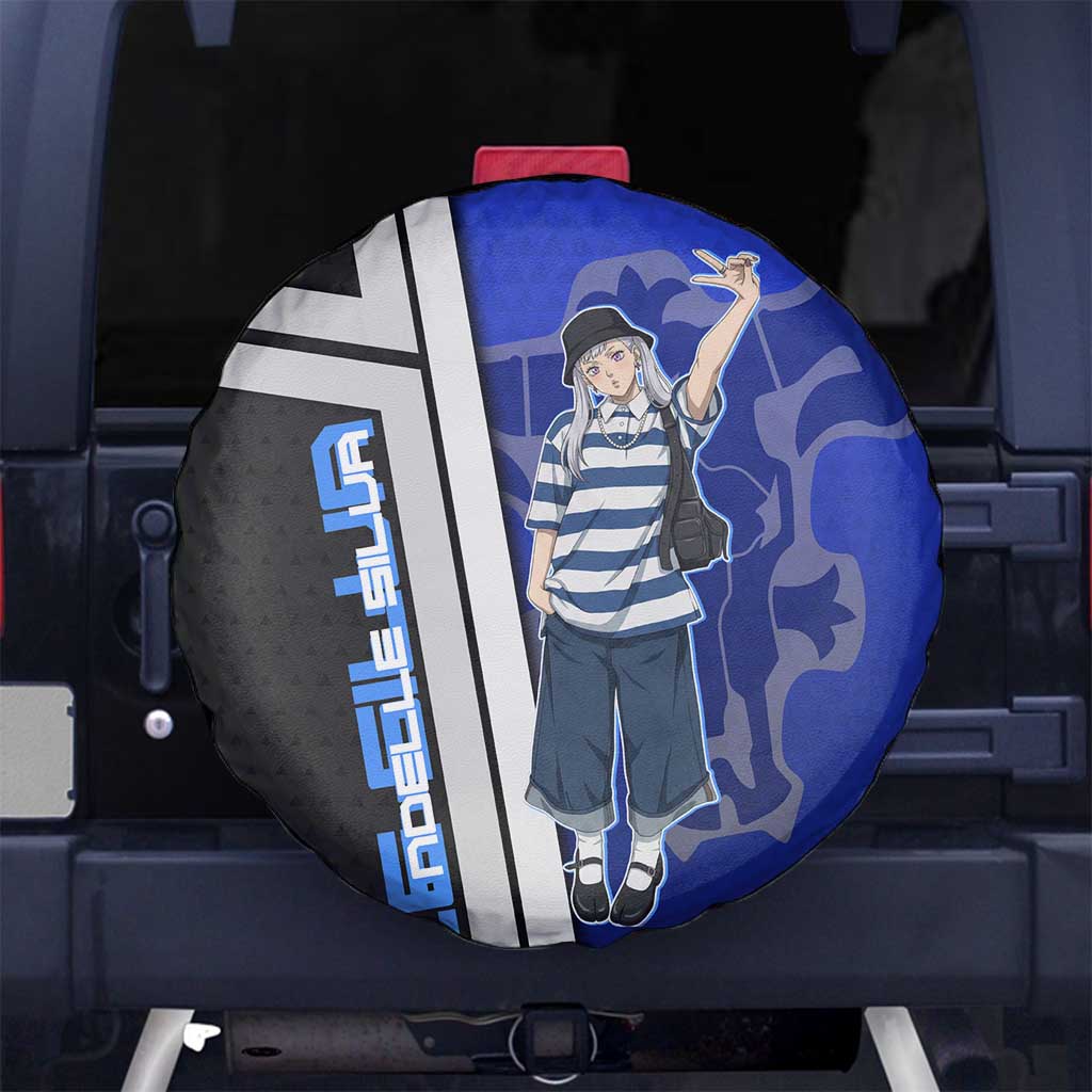 Black Clover Noelle Silva Spare Tire Cover Urban Streetwear Anime Style