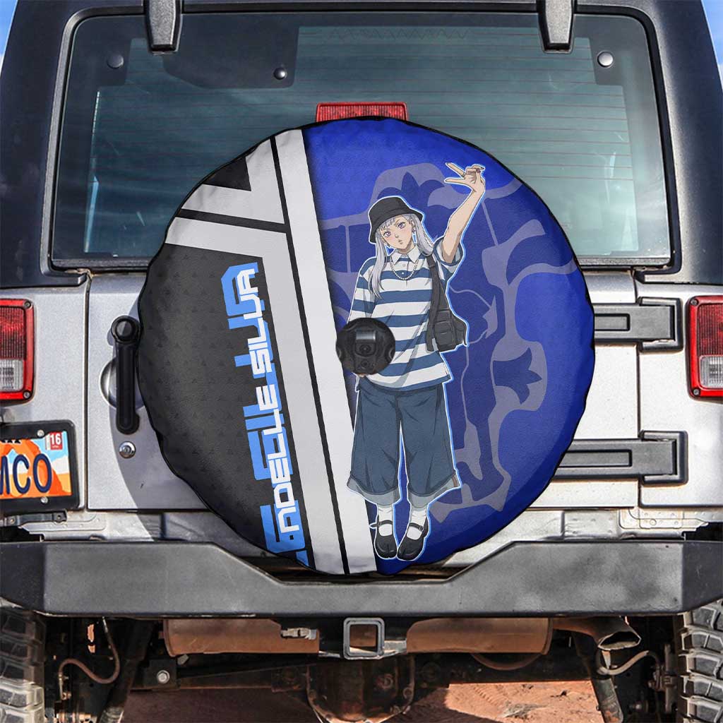 Black Clover Noelle Silva Spare Tire Cover Urban Streetwear Anime Style