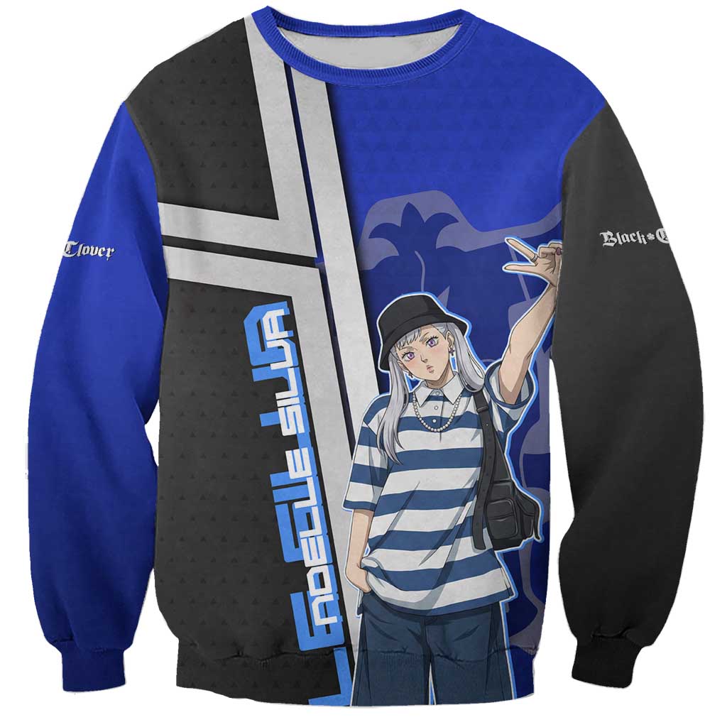 Black Clover Noelle Silva Sweatshirt Urban Streetwear Anime Style