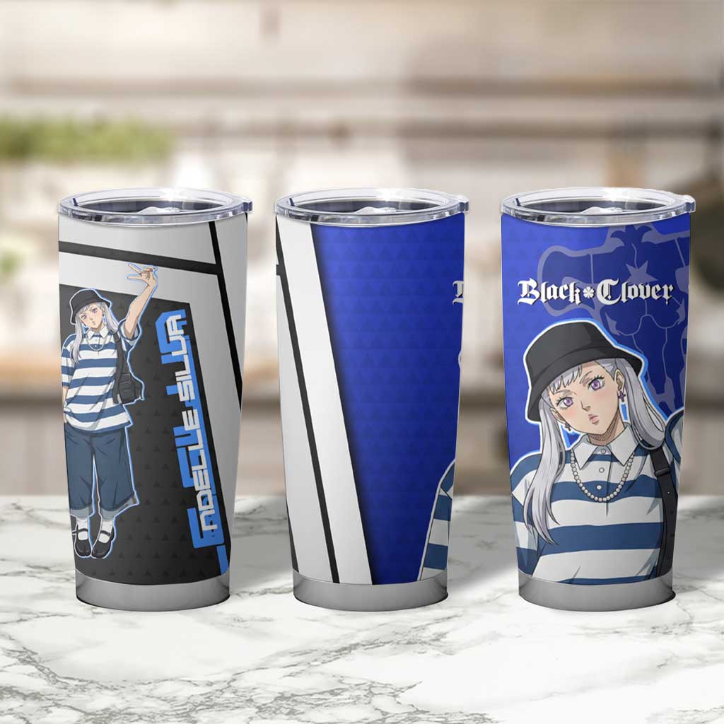 Black Clover Noelle Silva Tumbler Cup Urban Streetwear Anime Style