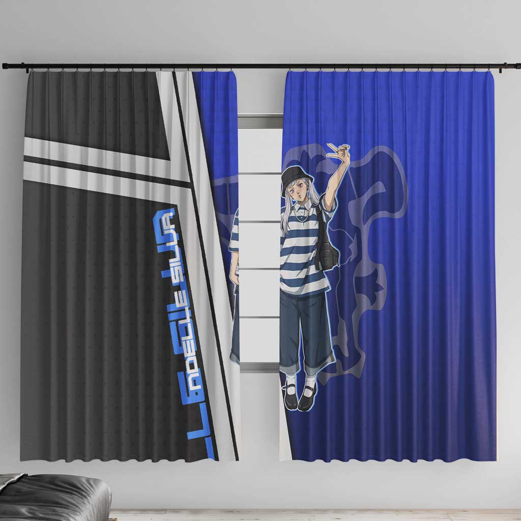 Black Clover Noelle Silva Window Curtain Urban Streetwear Anime Style