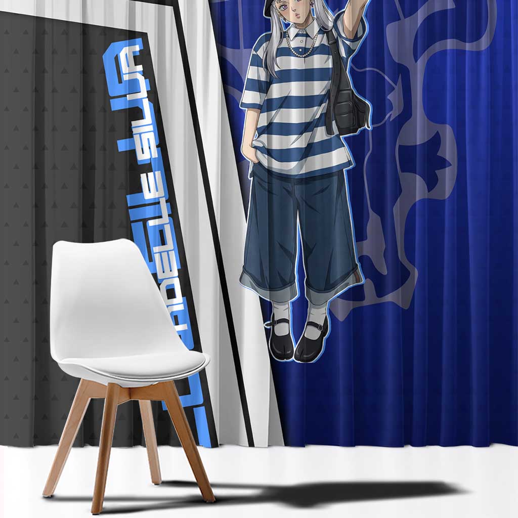 Black Clover Noelle Silva Window Curtain Urban Streetwear Anime Style