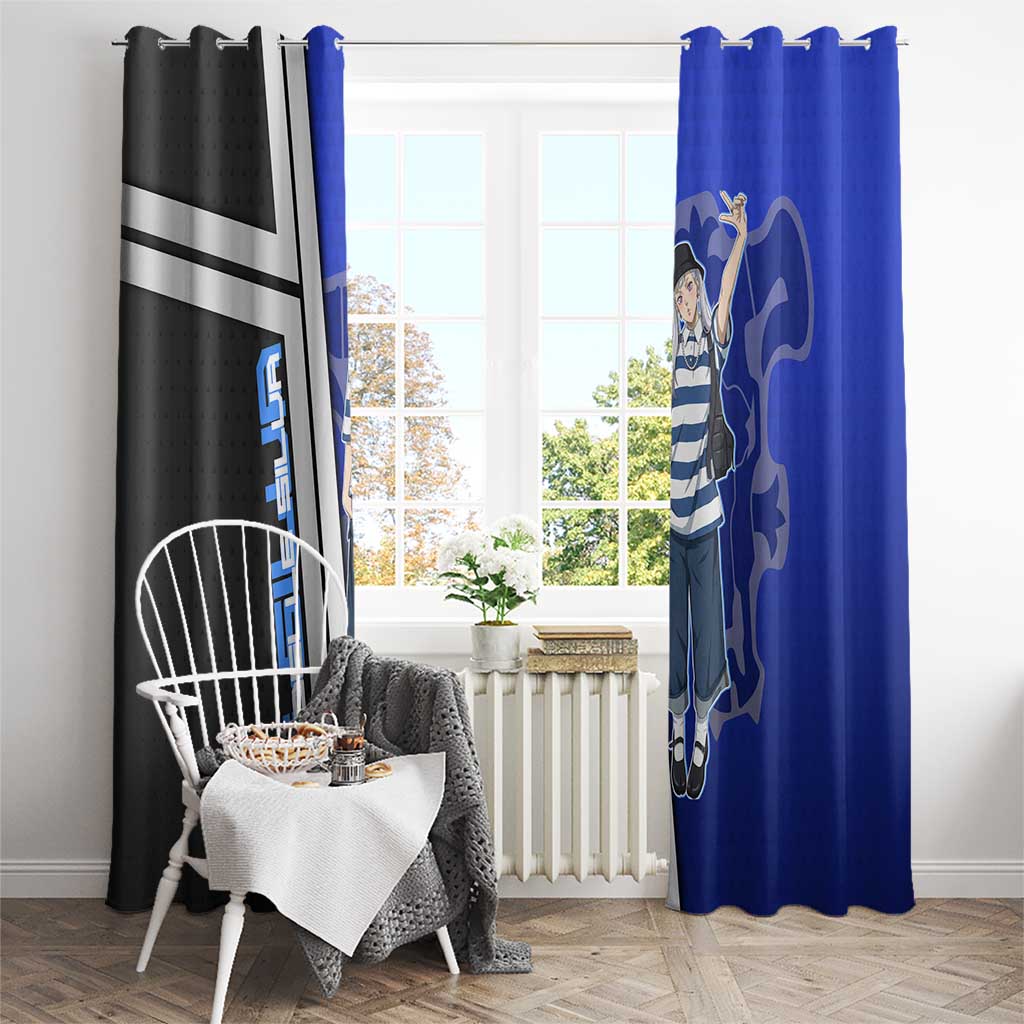 Black Clover Noelle Silva Window Curtain Urban Streetwear Anime Style