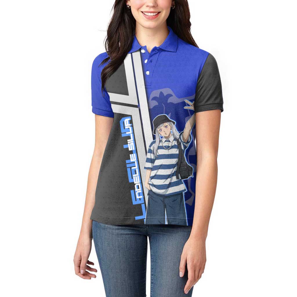 Black Clover Noelle Silva Women Polo Shirt Urban Streetwear Anime Style