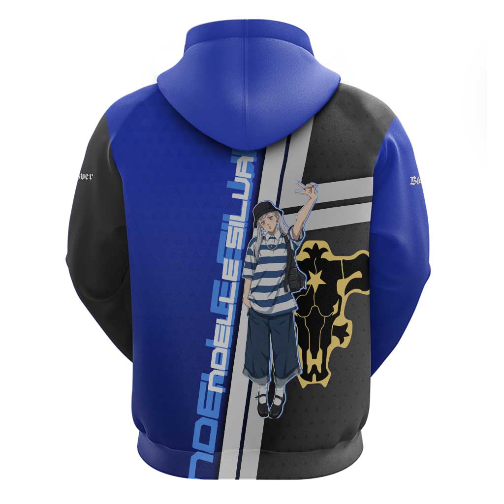 Black Clover Noelle Silva Zip Hoodie Urban Streetwear Anime Style