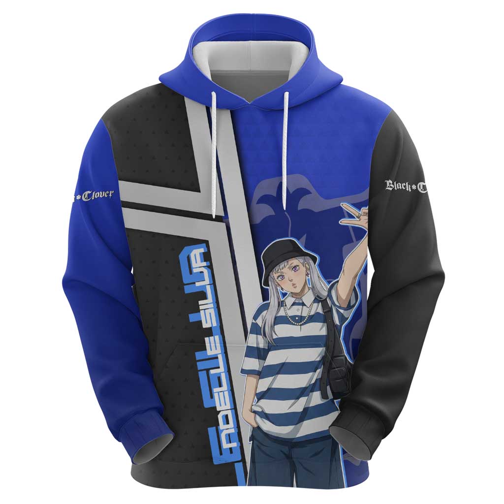 Black Clover Noelle Silva Zip Hoodie Urban Streetwear Anime Style