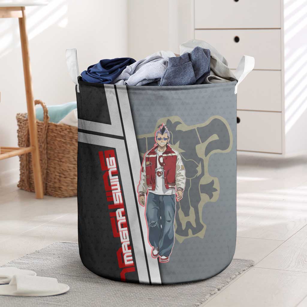 Black Clover Magna Swing Laundry Basket Retro Anime Street Style