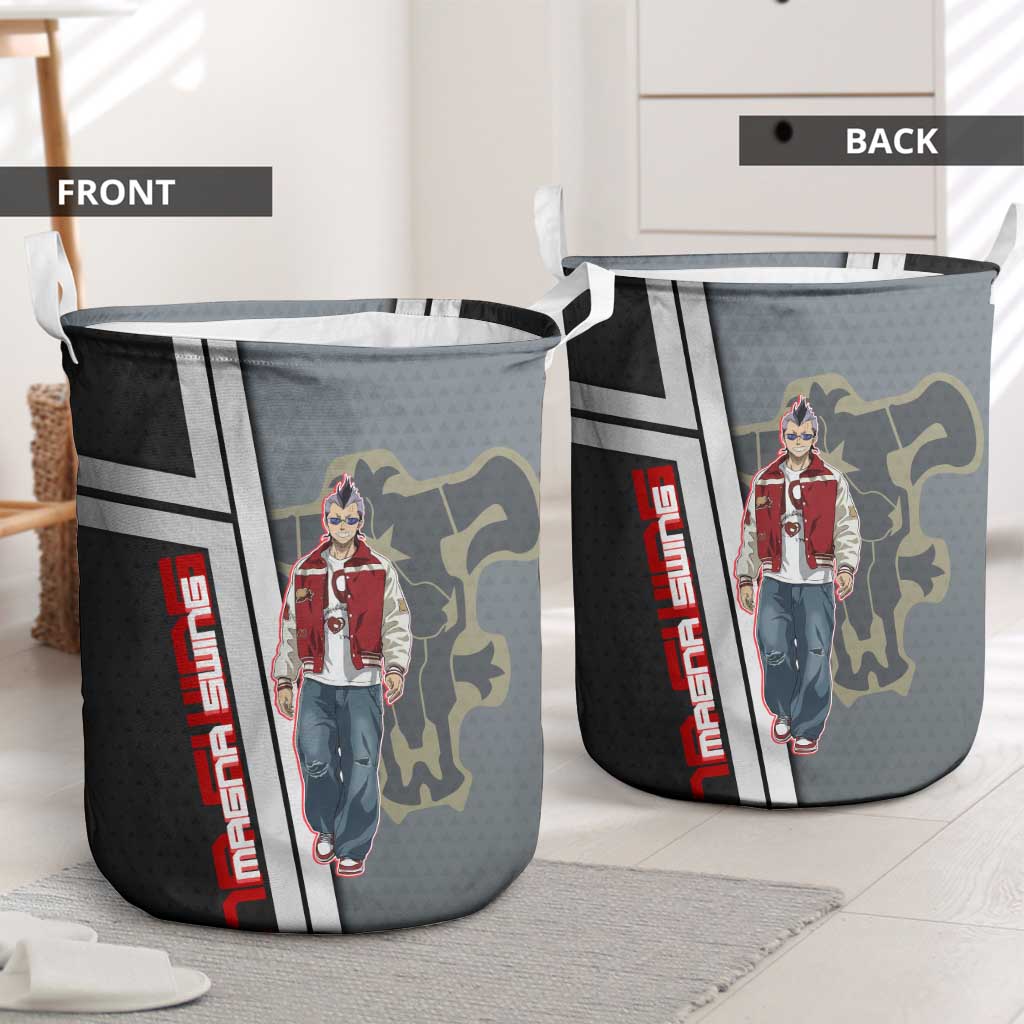 Black Clover Magna Swing Laundry Basket Retro Anime Street Style