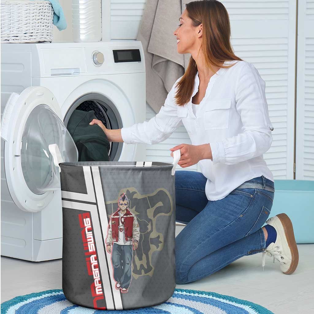 Black Clover Magna Swing Laundry Basket Retro Anime Street Style