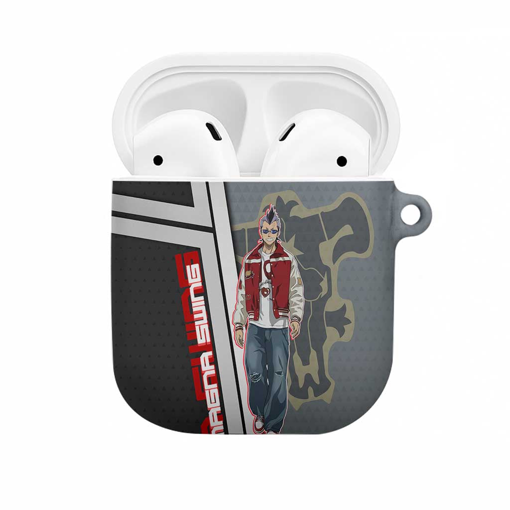 Black Clover Magna Swing AirPods Case Retro Anime Street Style