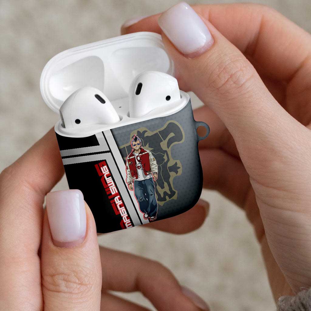 Black Clover Magna Swing AirPods Case Retro Anime Street Style