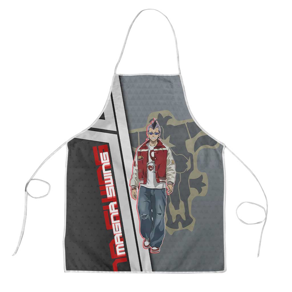Black Clover Magna Swing Apron Retro Anime Street Style