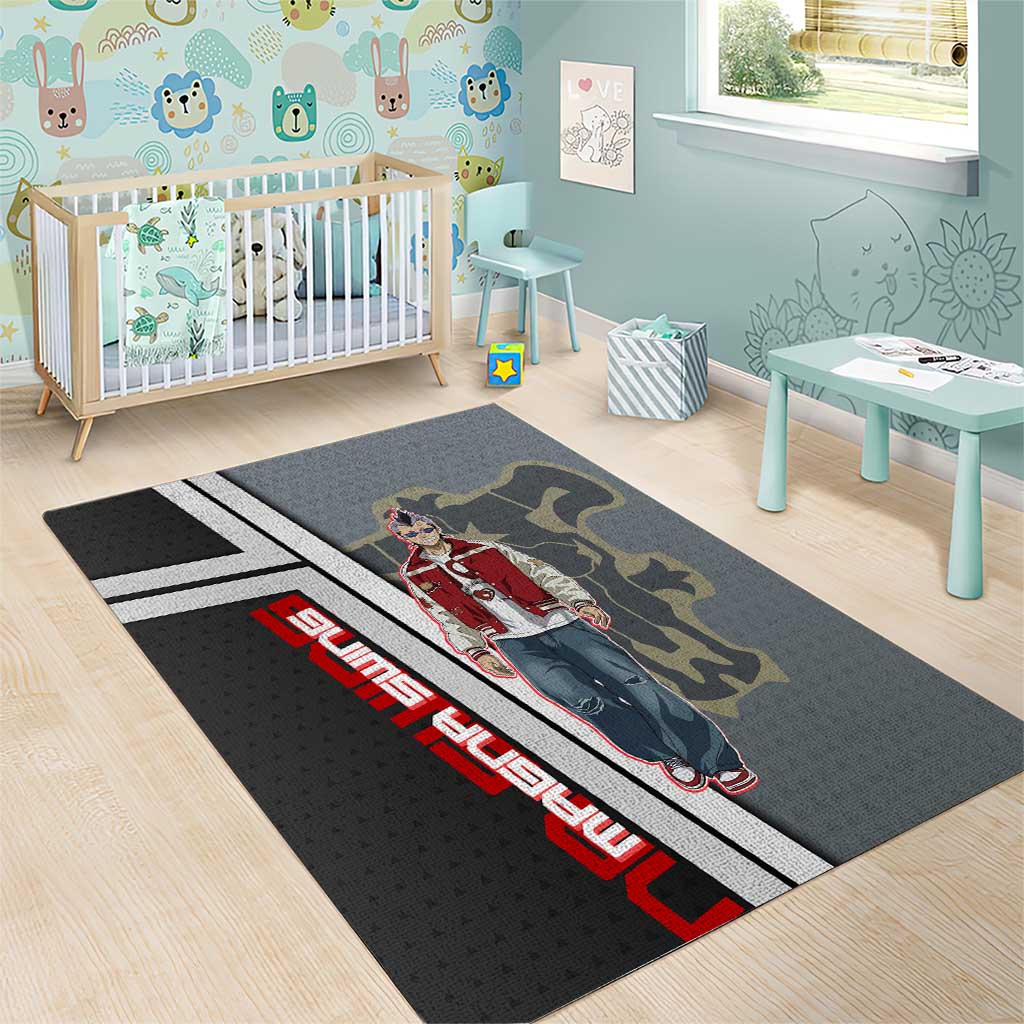 Black Clover Magna Swing Area Rug Retro Anime Street Style