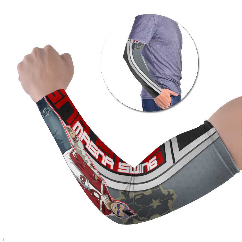 Black Clover Magna Swing Arm Sleeves Retro Anime Street Style
