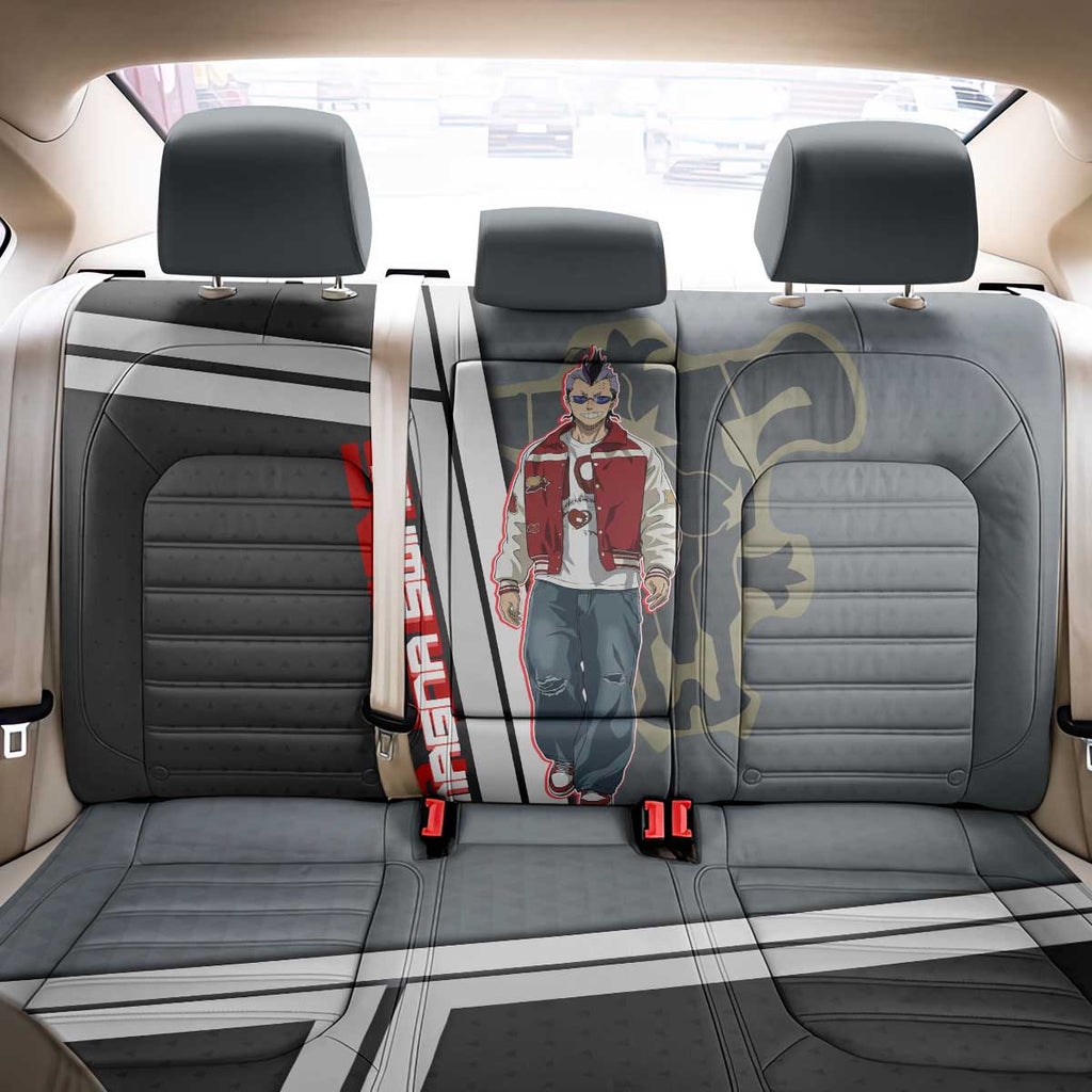 Black Clover Magna Swing Back Car Seat Cover Retro Anime Street Style
