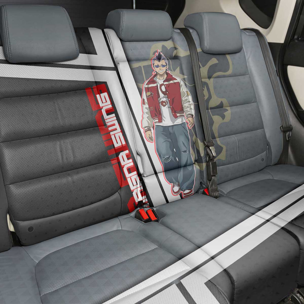Black Clover Magna Swing Back Car Seat Cover Retro Anime Street Style