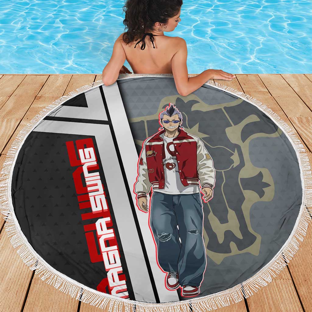 Black Clover Magna Swing Beach Blanket Retro Anime Street Style