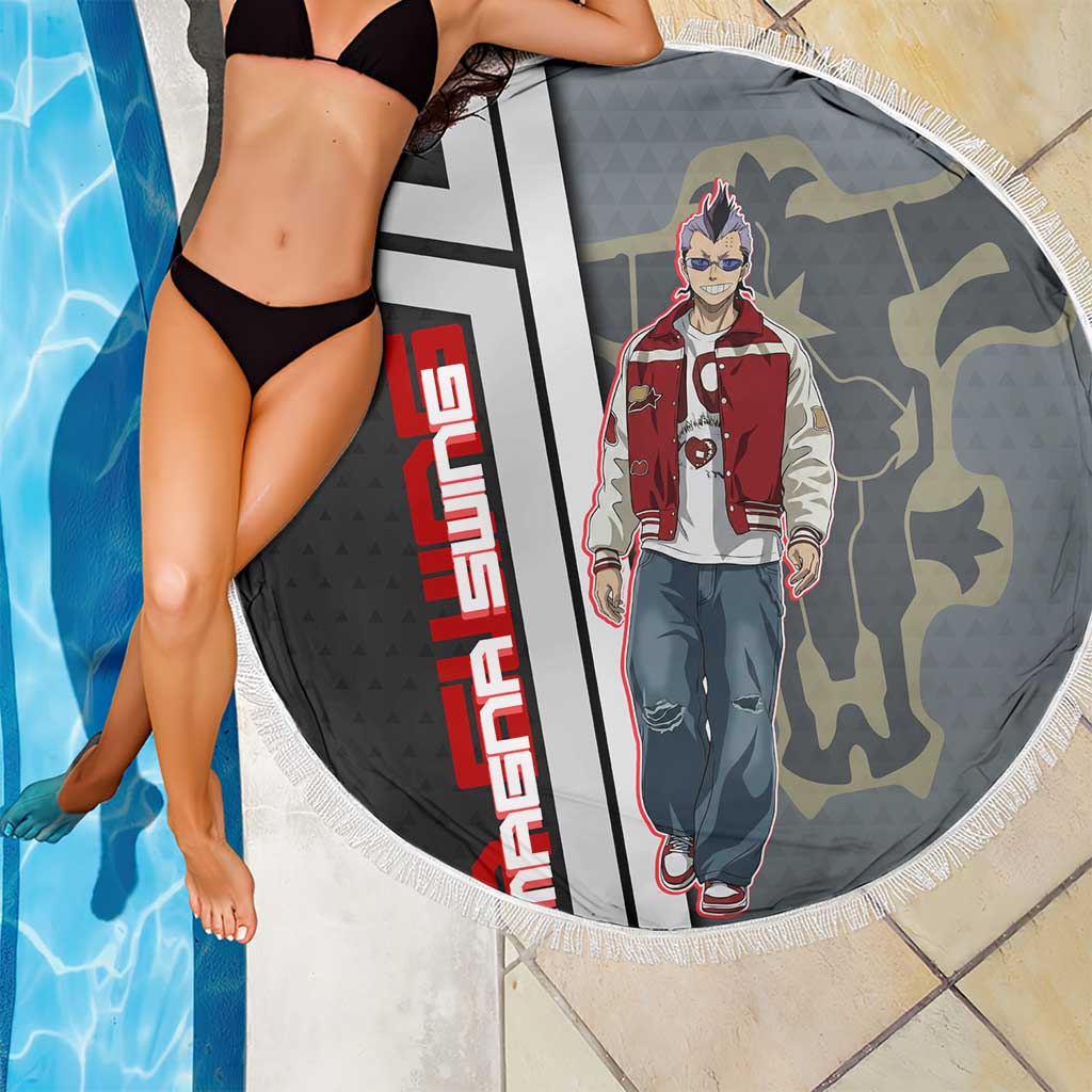 Black Clover Magna Swing Beach Blanket Retro Anime Street Style