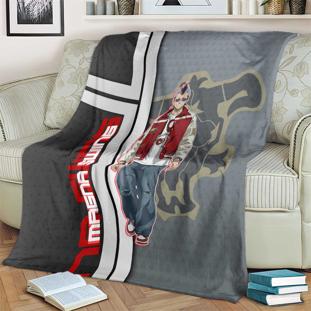 Black Clover Magna Swing Blanket Retro Anime Street Style