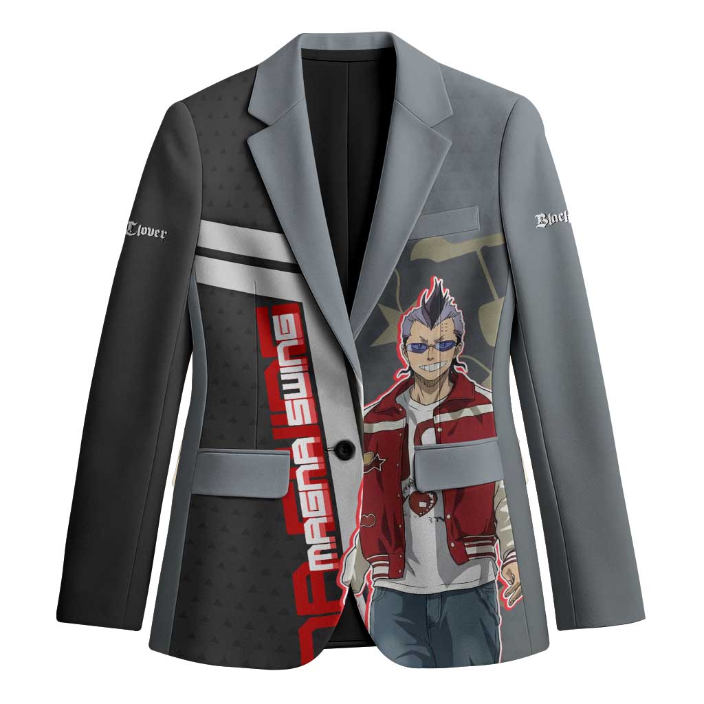 Black Clover Magna Swing Blazer Retro Anime Street Style