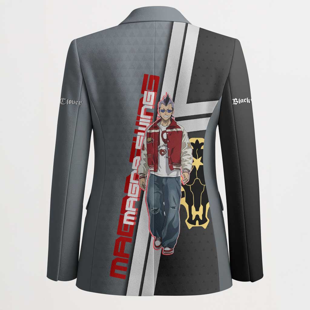 Black Clover Magna Swing Blazer Retro Anime Street Style
