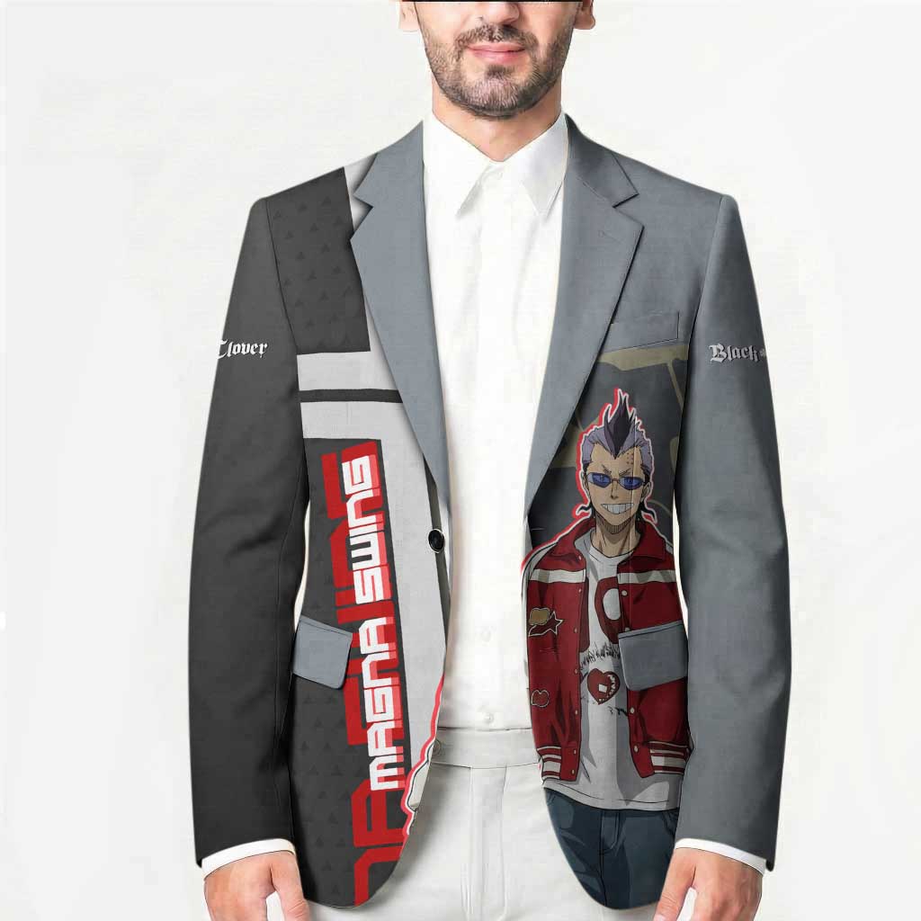 Black Clover Magna Swing Blazer Retro Anime Street Style