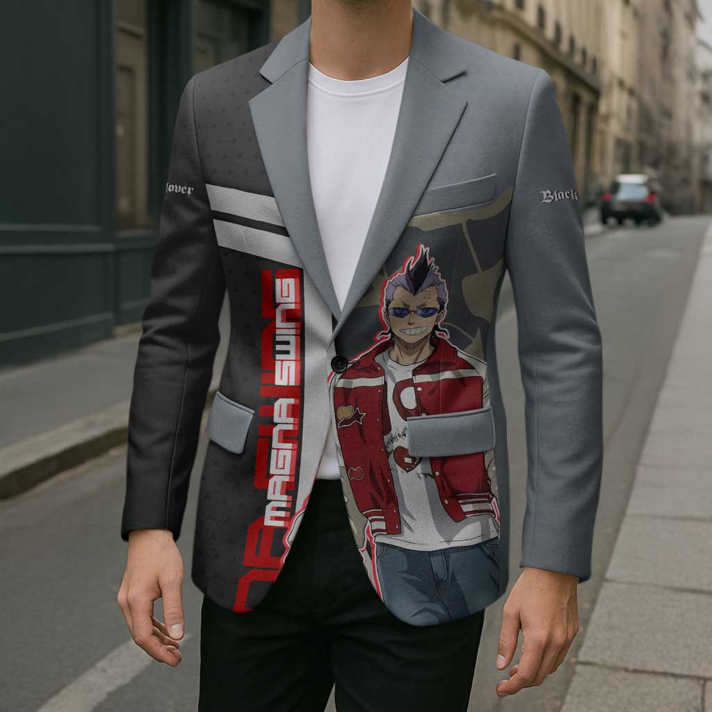 Black Clover Magna Swing Blazer Retro Anime Street Style