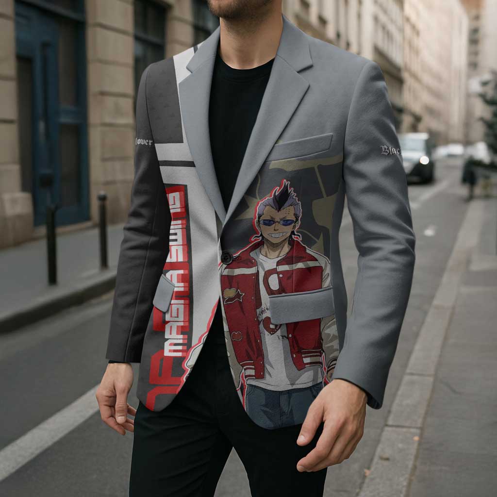 Black Clover Magna Swing Blazer Retro Anime Street Style